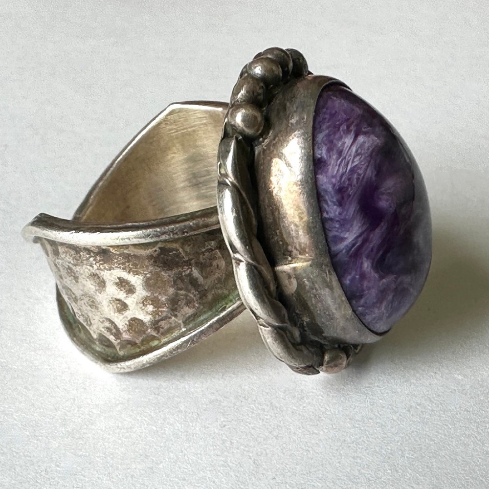 Charoite Ring - image 4